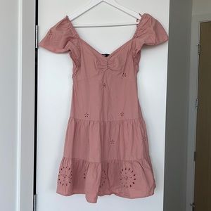 Pink sun dress